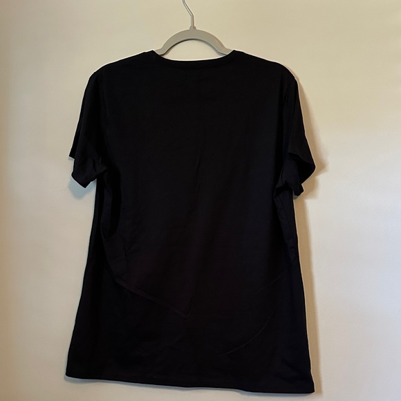 Adidas Black Tee with White Emblem - Picture 3 of 3